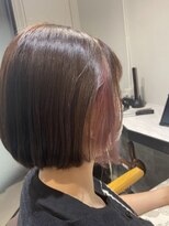 コエバイロゼオ(coe by Roseo)&nbsp;ピンクベージュのインナーボブ