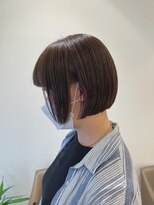 マージュ ギンザ(marju GINZA)&nbsp;クセやうねりもタイトに収めたオシャレミニボブ