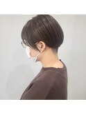 襟足スッキリ！マッシュショート