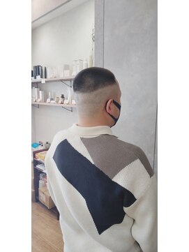 ブロッサム 東中野店 お手入れ重視のワイルドスタイル　フェードカット！