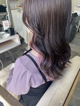 レガーミ(Legami) ラベンダーピンク/ピンクブラウン/インナーカラー