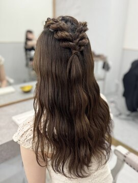 シーテメゾン(Ciete Maison) 【Shiori】ハーフアップ