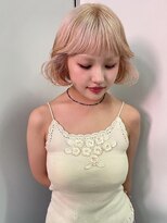 フェブ(fev)&nbsp;【fev_mai】ホワイトブロンドカラー