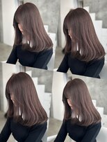 秋トレンド大人かわいいショコラベージュ
