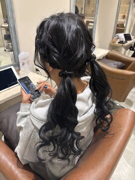 フレーム へアアンドトリートメント 天王寺北口店(FRAME) ゆるふわアレンジ