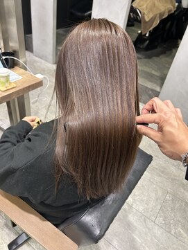 アヴァンス セブンパーク天美 松原店(AVANCE.) ハイライト★アッシュベージュ