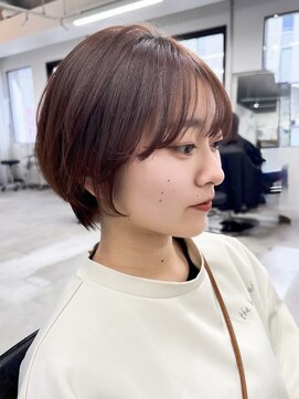 クレム 博多駅店(ChLem) 丸みショート ショートボブ 大人ショート 福岡ショート