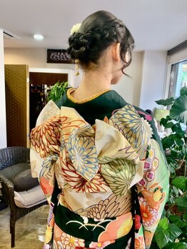 ココ(koco)の写真/成人式・卒業式・結婚式などの着付けはお任せください☆特別な日をプロの技術で1日の思い出を華やかに…♪