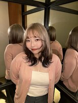 リー 十三(Lee)&nbsp;【Lee十三 Minato】レイヤーカット×デザインカラー 人気です^_^