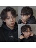 【パーマデビューに。】カット(顔剃りなし)+似合わせパーマ ￥11,660