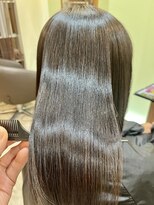 タックバイハレ たまプラーザ(takk by Hale)&nbsp;[takk]髪質改善縮毛矯正/チェリーブラウン/ホワイトグレージュ