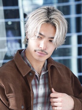 アルファ 新宿(alpha) ニュアンスパーマ/ハイライト/パーマ/センターパート[新宿]