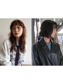 ふわくしゃウェーブで外国人風なお洒落さ＆スタイリングも簡単に♪ボブパーマは最近のトレンド!人気上昇中!