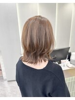 ロンドリゼル 札幌(Lond RiseL) オリーブグレー/前髪/ボブ/マロンベージュ/レイヤーカット/小顔