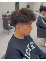 ブライト(BRIGHT)&nbsp;ツイストパーマショートマッシュ