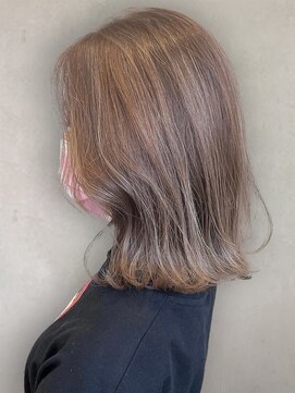 アース 天満橋店(HAIR & MAKE EARTH) 40代50代◎冬の大人上品レイヤーボブで小顔