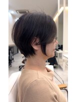 ジュベ 別府店(juve.)&nbsp;別府ショートボブ顔まわりレイヤーカット髪質改善カラー