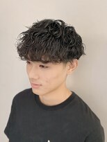 ビアンコ(bianco produce by L'Aube)&nbsp;メンズ波巻きパーマ ツイストスパイラル メンズマッシュ