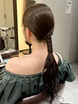 ラボー ノースプラザ店(LA'BO)&nbsp;タイト編みおろしスタイル