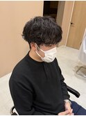 マッシュベースのシャドウパーマ！