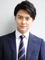 デラ バイ アフロート(DELA by afloat) メンズカット/ビジネスヘア/センターパート/好印象ヘア