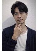 《30代.40代男性へ。大人のメンズパーマ》フェザーパーマ/清潔感