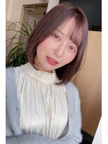 ウニカ デ ビエモン(UN1CA de BIEMON) 骨格に合わせたカット×透明感カラー