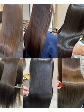 メニューに迷ったら、ご来店後スタイリストにご相談ください♪