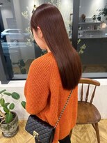 ローブ(L’AUBE)&nbsp;red×brown