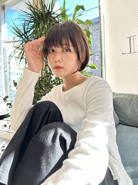 ジュイル ハラジュク(JEWIL HARAJUKU) ショートとボブの間丸みショート大人可愛いショート