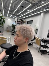 ジュール メンズ 大分(Joule men's)&nbsp;スパイキーショート/ホワイト/アクティブショート［大分駅］