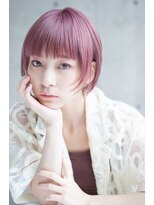 アッシュ 二俣川北口店(Ash) 10代20代30代レイヤーボブ×ハイトーンピンク