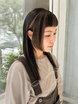 ハク アトリエ(HaKU atelier)&nbsp;デザインカラー白髪ぼかしハイライトナチュラルモード