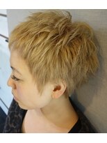 ロッキンヘアー(Rockin' hair)&nbsp;シルバーカラー・ショートスタイル☆