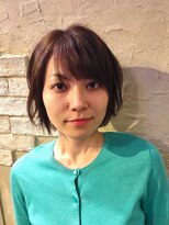 アフラン ヘアーデザイン(a.fran hair design)&nbsp;透明感アッシュベージュ＋ボブ