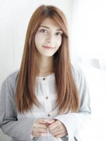 ヘアメイク ナル(hair make nalu)&nbsp;ナチュラルスタイリングのストレートスタイル