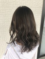 テラスヘア 新潟駅南(TERRACE hair)&nbsp;透明感ミルキーグレージュ(ブリーチ無し)