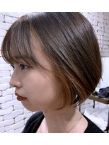 ザ カラー ラボ(THE COLOR LABO)&nbsp;フェイスインナーカラー　　ショートボブ