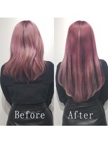 あるじゃんすー 岡山店&nbsp;ピンクラベンダーxローライト#シールエクステ#大人かわいい#岡山