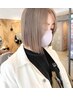 【stay she】Wカラー憧れの色に♪ブリーチ＋透明感カラー￥14,300