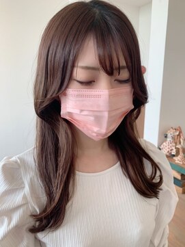 ジラフヘアデザイン(Giraffe hair design) くびれ