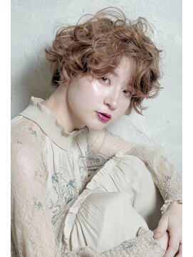 クシュ 所沢東口店(kusyu...) ベージュピンク/パールベージュ/ことりベージュ /マッシュパーマ