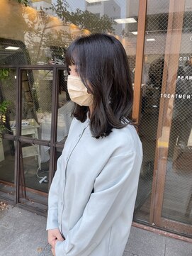 ニコアヘアデザイン(Nicoa hair design) 暗めでも透明感を