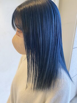 リレットヘアー(riretto hair) ブルー