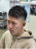 《アイロンショートツイストパーマ》