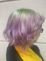 フィッティ 横須賀中央店(fiti) ペールグリーン×ラベンダー×グラデーション