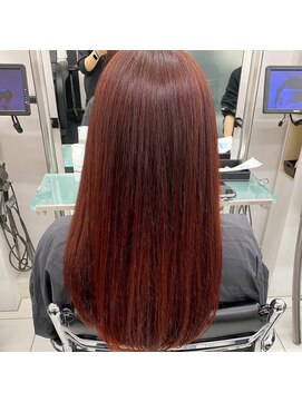 トニーアンドガイ 広尾店(TONI & GUY) ブリーチなしレッドカラー