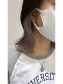 ホワイトシルバーベージュコントラストカラー透明感10代20代