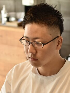 リム メンズヘア(LIM men's hair) 濡れ感ジェットモヒカンフェード【メンズカット/メンズヘア】