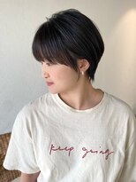 トト 船橋店(toto.)&nbsp;黒髪/グレーベージュ/レイヤーロング/前髪パーマ[西船橋/津田沼]